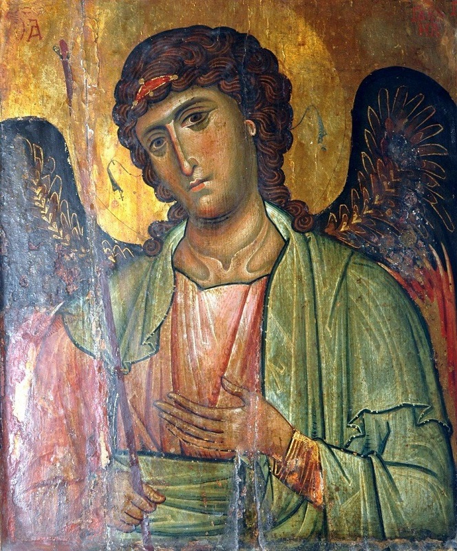 Архангел Гавриил. Синай, монастырь св. Екатерины, нач. XIII в.