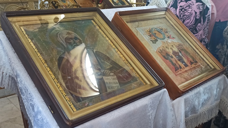 В день великого двунадесятого праздника Вознесения на небо Господа и Бога и Спаса нашего Иисуса Христа в монастыре прошли праздничные Богослужения.